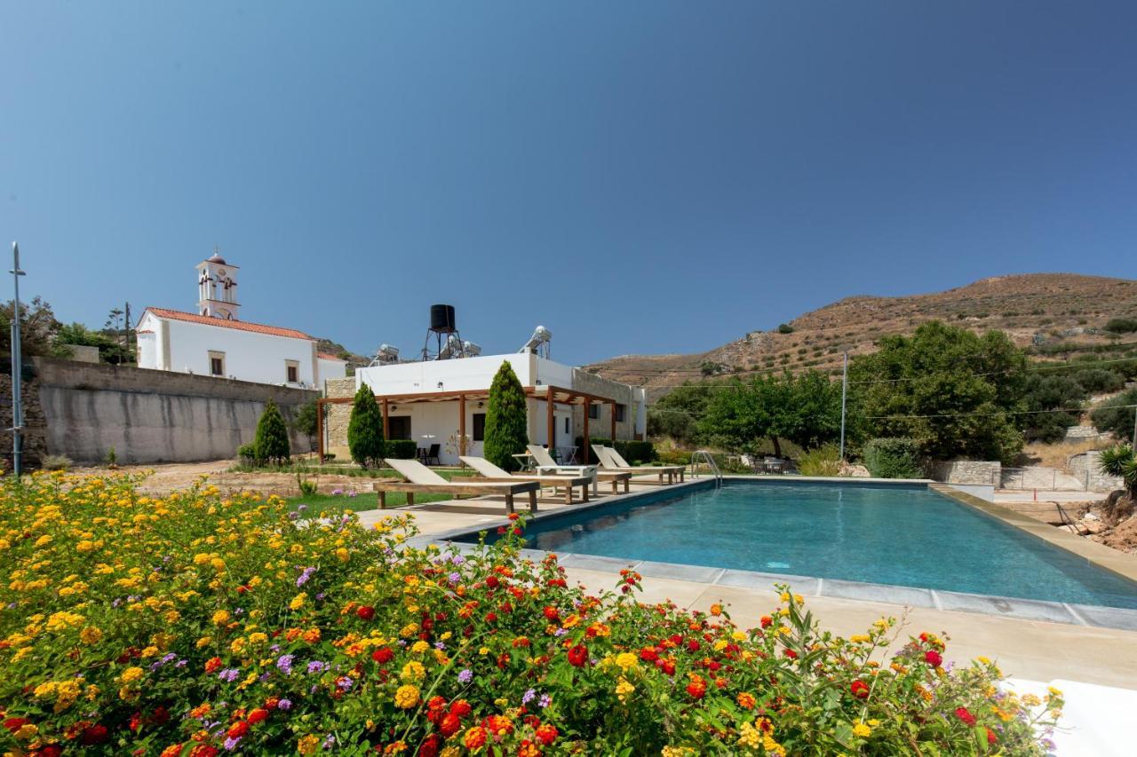 Agarathos Traditional Rooms With Pool Kalivianí Dış mekan fotoğraf