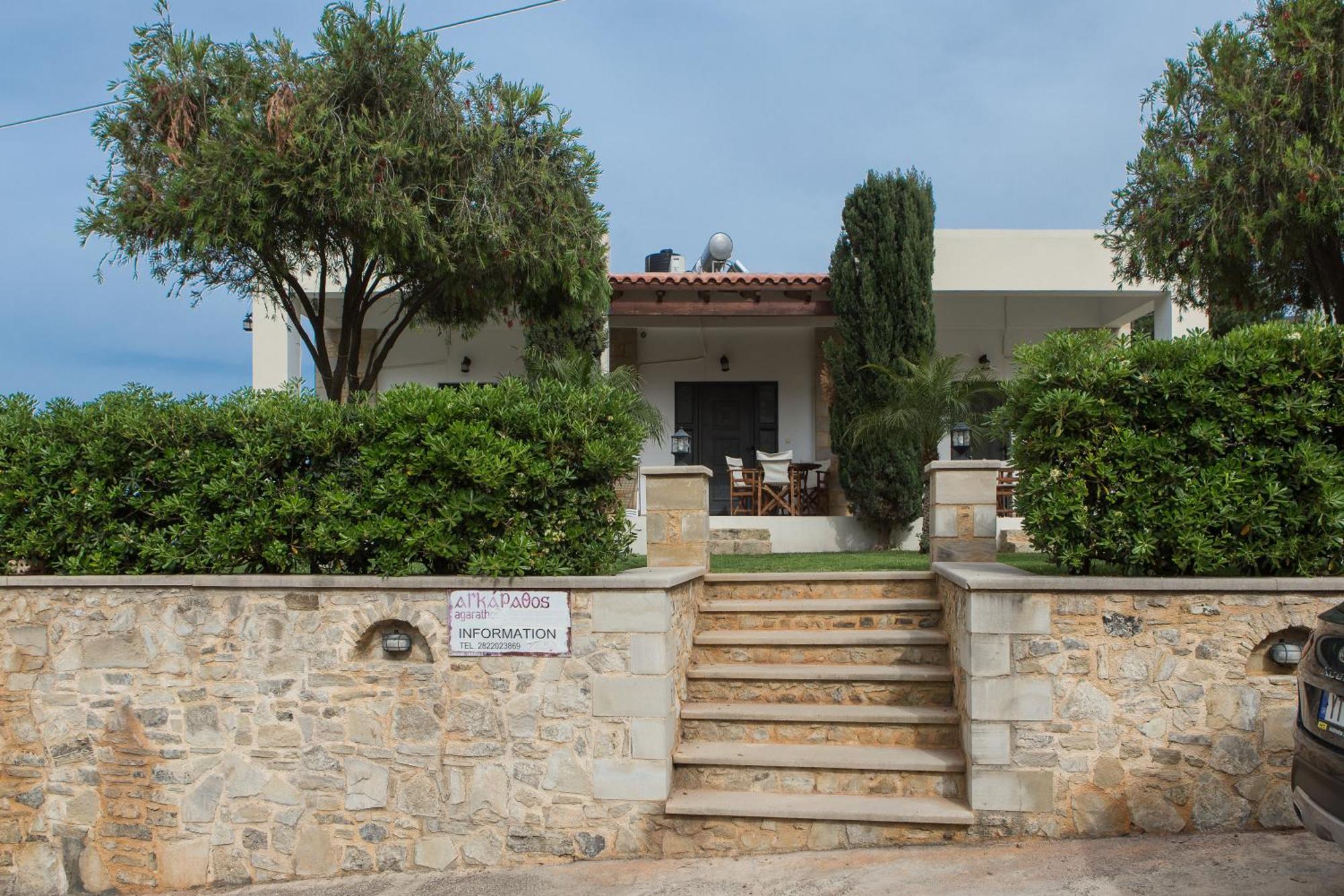 Agarathos Traditional Rooms With Pool Kalivianí Dış mekan fotoğraf